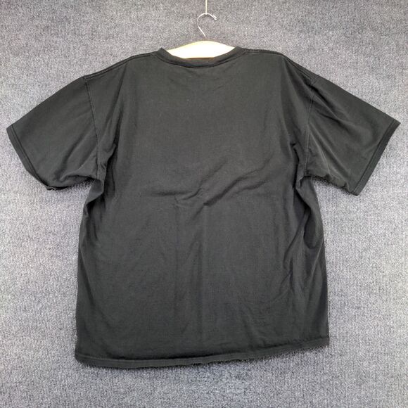 JanSport Men's IUPUI T-Shirt Black Size XL Short Sleeve Crew Neck Vintage - Picture 5 of 12